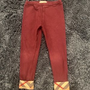 Burberry stretch pants